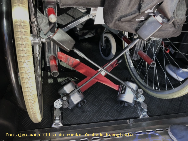 Anclajes de silla Acebedo Fuengirola