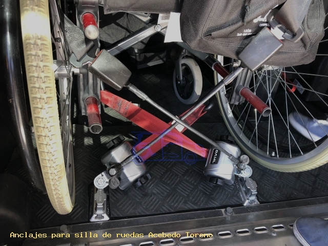 Seguridad para silla de ruedas Acebedo Toreno