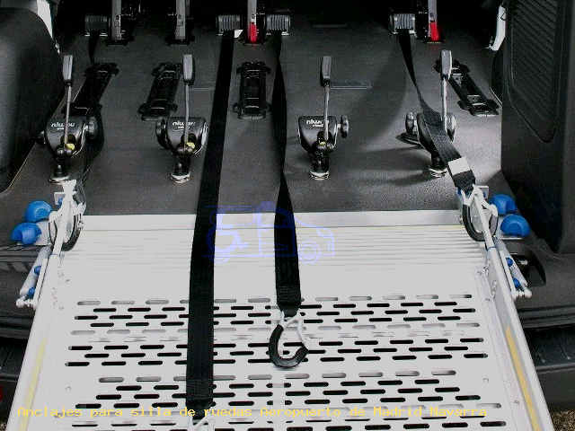 Anclajes silla de ruedas Aeropuerto de Madrid Navarra
