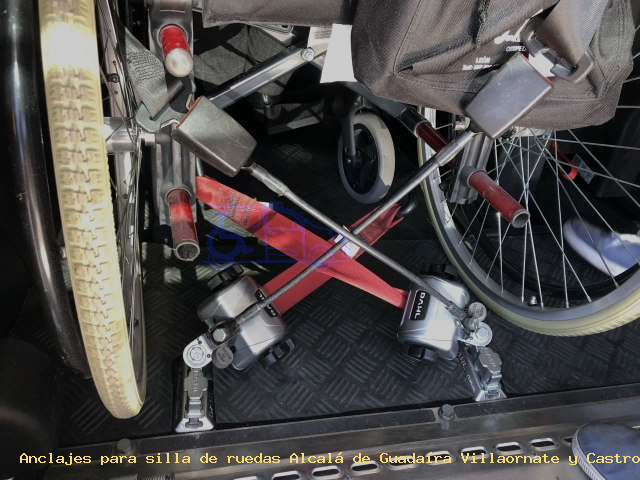 Anclajes silla de ruedas Alcalá de Guadaíra Villaornate y Castro