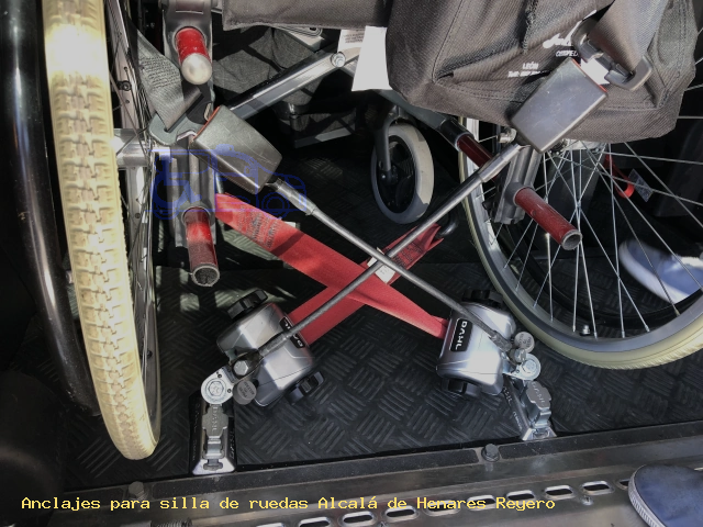 Anclaje silla de ruedas Alcalá de Henares Reyero