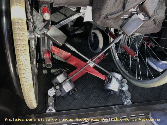 Anclajes para silla de ruedas Alcobendas Castrillo de la Valduerna