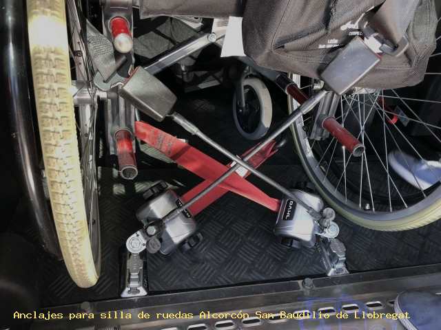 Seguridad para silla de ruedas Alcorcón San Baudilio de Llobregat
