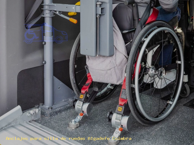 Anclajes silla de ruedas Algadefe Coimbra