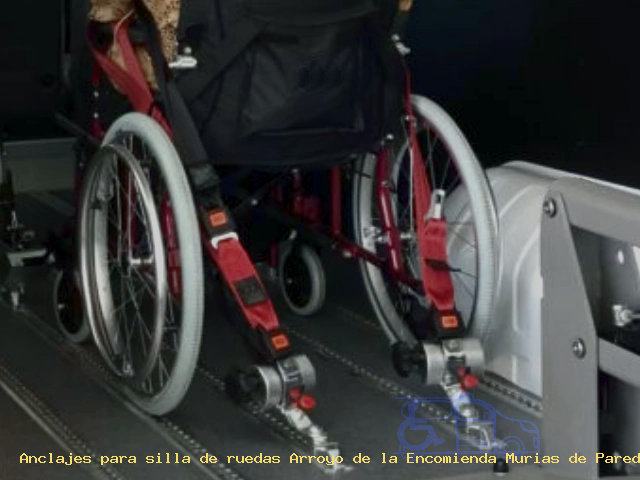 Anclaje de seguridad Arroyo de la Encomienda Murias de Paredes