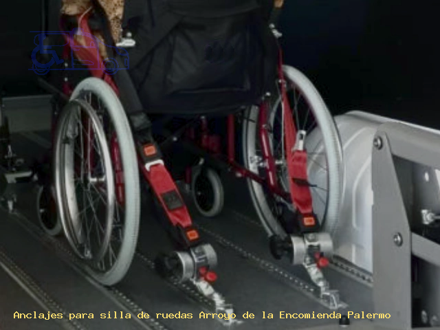 Anclajes silla de ruedas Arroyo de la Encomienda Palermo