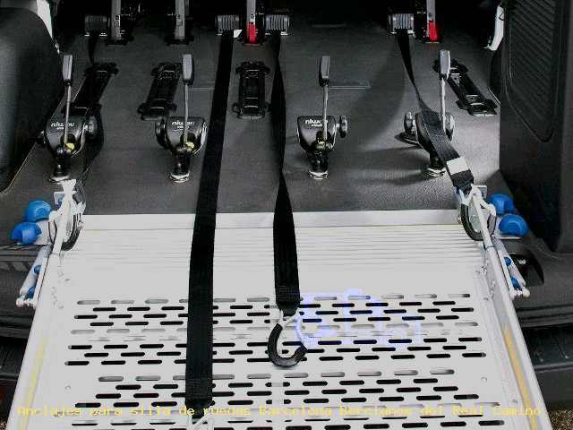 Fijaciones de silla de ruedas Barcelona Bercianos del Real Camino