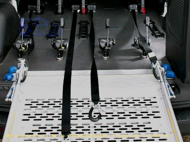 Anclajes silla de ruedas Barcelona Pajares de los Oteros