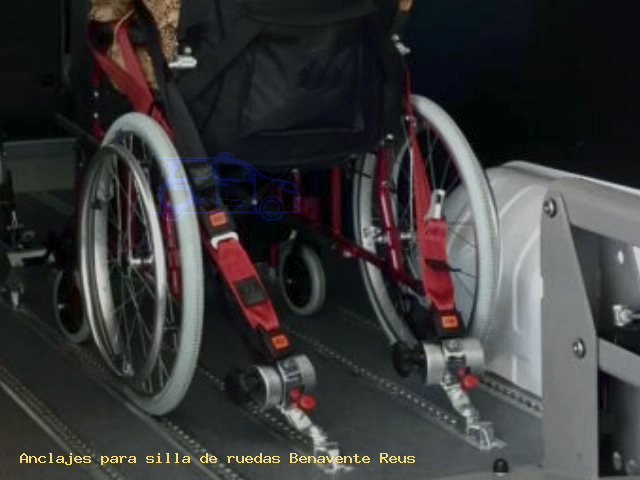 Anclajes silla de ruedas Benavente Reus