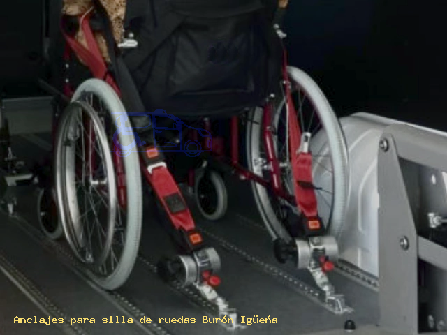 Anclajes de silla Burón Igüeña