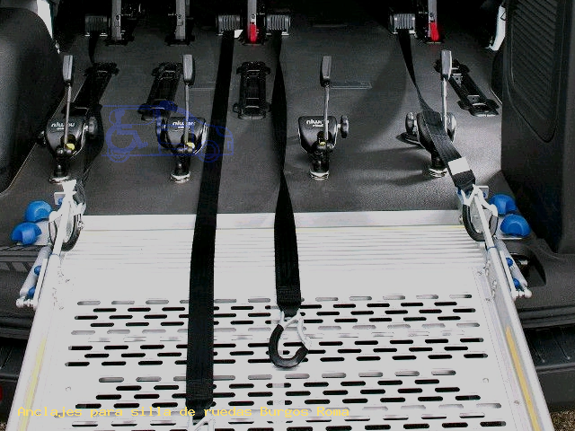 Fijaciones de silla de ruedas Burgos Roma