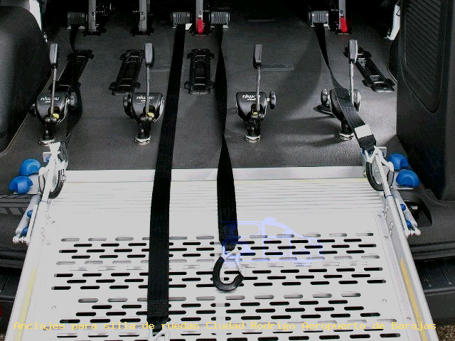 Anclajes de silla Ciudad Rodrigo Aeropuerto de Barajas