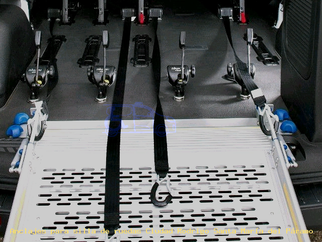 Anclajes para silla de ruedas Ciudad Rodrigo Santa María del Páramo