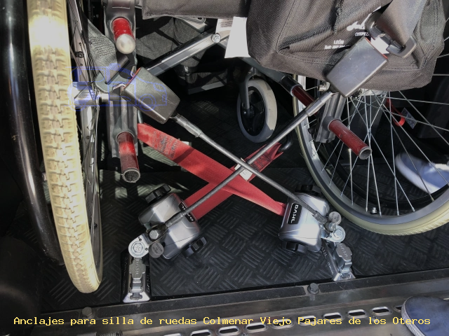 Anclajes de silla Colmenar Viejo Pajares de los Oteros