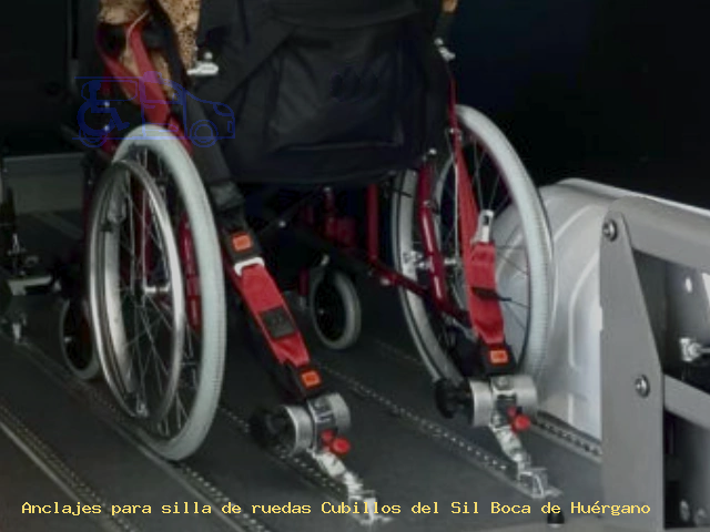 Anclajes silla de ruedas Cubillos del Sil Boca de Huérgano