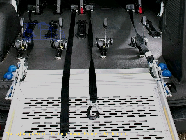 Fijaciones de silla de ruedas Fabero Valdemoro