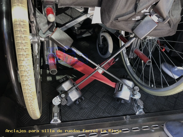 Seguridad para silla de ruedas Ferrol La Rioja
