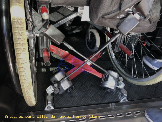 Anclajes de silla Ferrol Siero