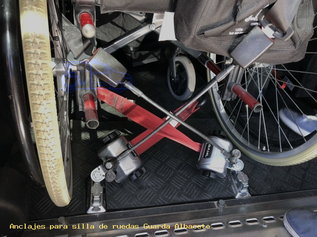 Anclajes silla de ruedas Guarda Albacete