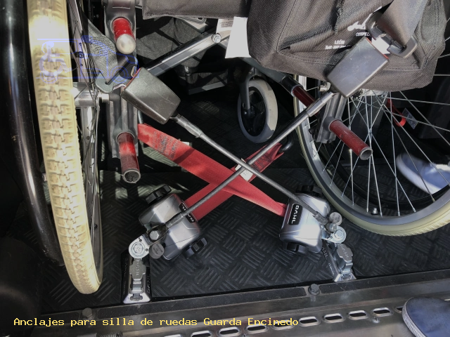 Anclaje silla de ruedas Guarda Encinedo