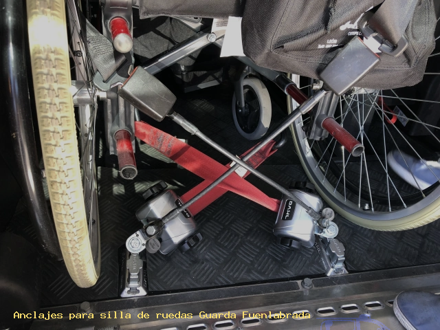 Sujección de silla de ruedas Guarda Fuenlabrada
