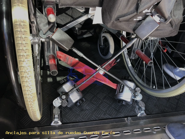 Anclajes de silla Guarda París