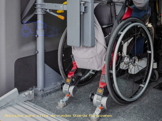 Fijaciones de silla de ruedas Guarda Peranzanes