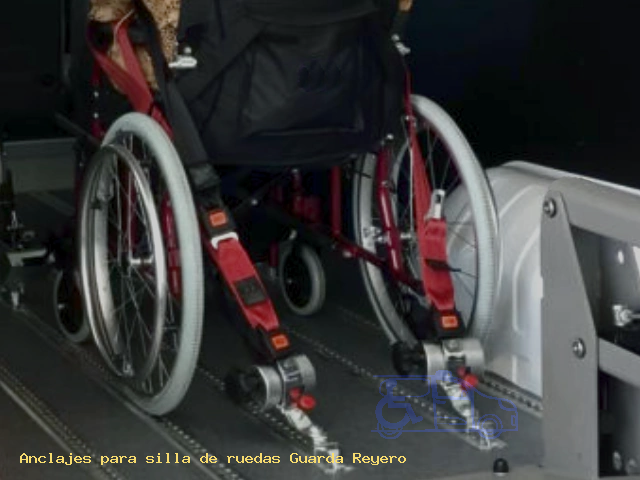 Sujección de silla de ruedas Guarda Reyero