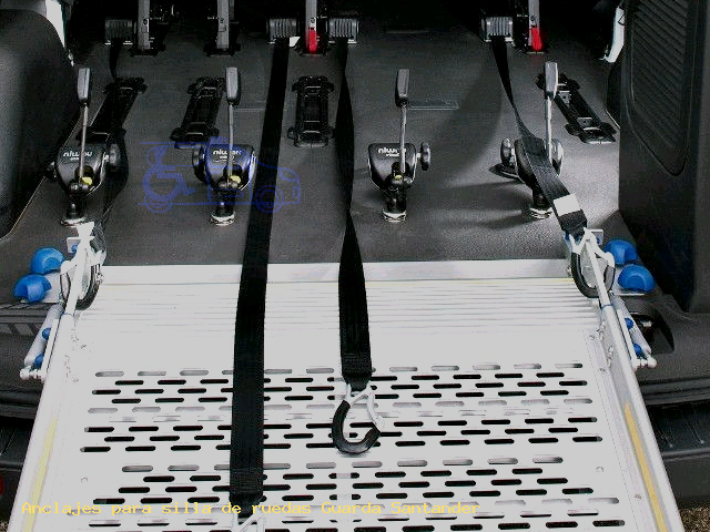 Anclaje silla de ruedas Guarda Santander