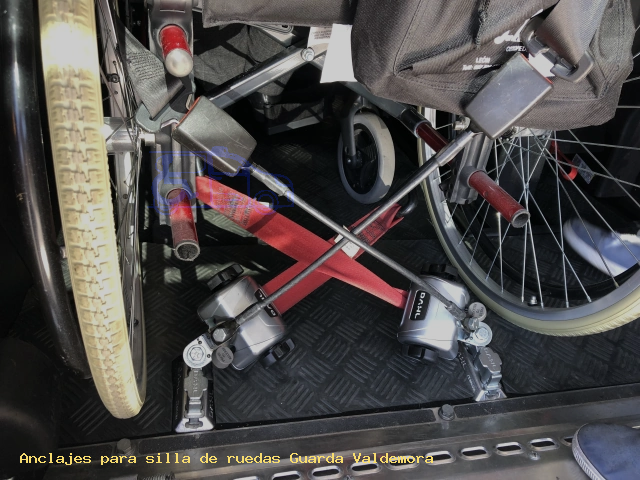 Anclajes silla de ruedas Guarda Valdemora