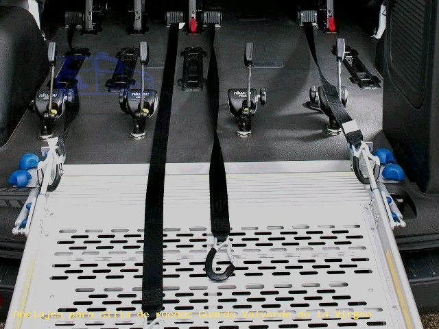 Anclajes para silla de ruedas Guarda Valverde de la Virgen