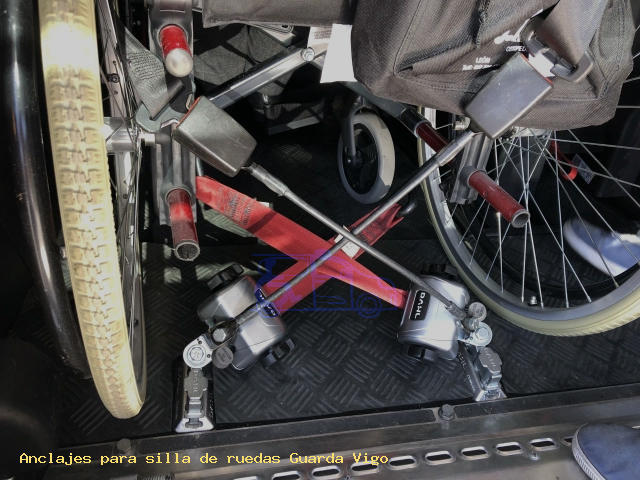 Sujección de silla de ruedas Guarda Vigo