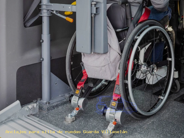 Anclajes silla de ruedas Guarda Villaselán