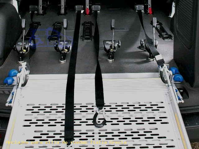 Anclajes silla de ruedas Italia Grecia