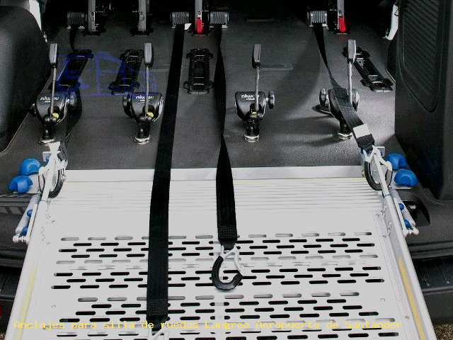 Anclajes de silla Langreo Aeropuerto de Santander