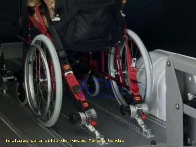 Anclaje silla de ruedas Maraña Gandía