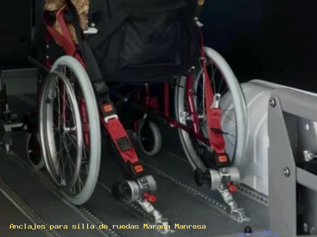 Anclajes de silla Maraña Manresa