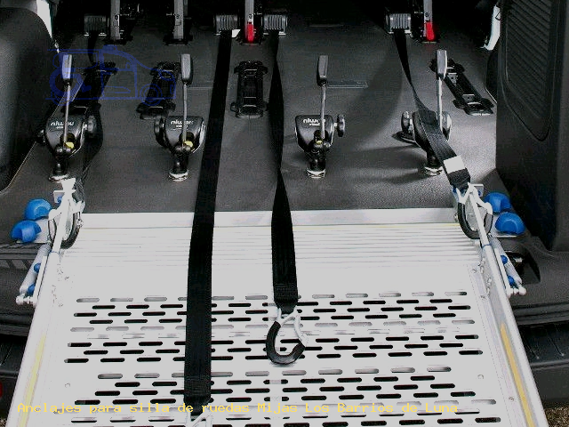 Anclajes silla de ruedas Mijas Los Barrios de Luna