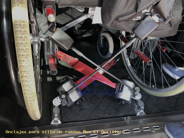 Anclajes silla de ruedas Mox El Astillero