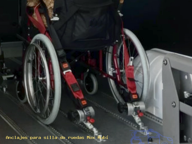 Sujección de silla de ruedas Mox Rubí