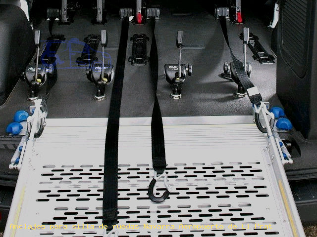 Anclajes para silla de ruedas Navarra Aeropuerto de El Prat