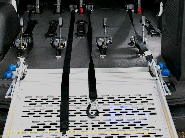Anclajes para silla de ruedas Navarra Aeropuerto de Vigo