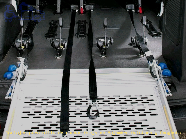 Fijaciones de silla de ruedas Oseja de Sajambre Quintana y Congosto