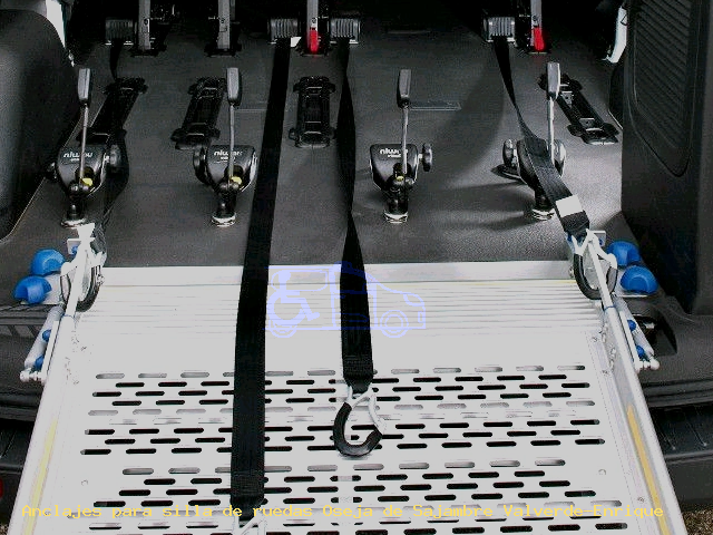 Sujección de silla de ruedas Oseja de Sajambre Valverde-Enrique
