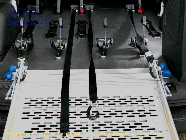 Sujección de silla de ruedas Oseja de Sajambre Villaviciosa