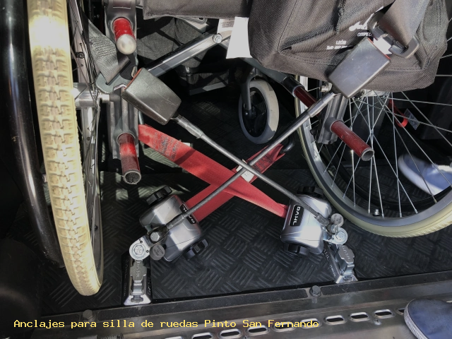 Anclajes de silla Pinto San Fernando