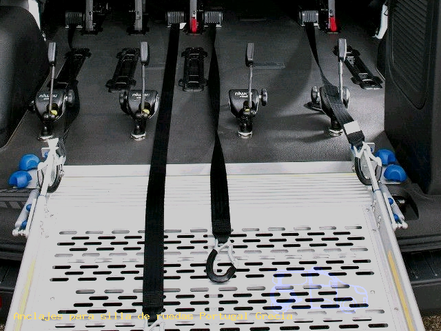 Anclajes para silla de ruedas Portugal Grecia