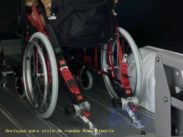 Sujección de silla de ruedas Roma Almería