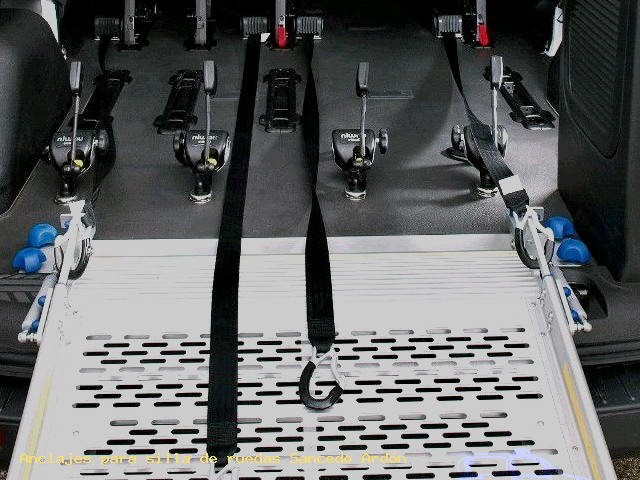 Sujección de silla de ruedas Sancedo Ardón