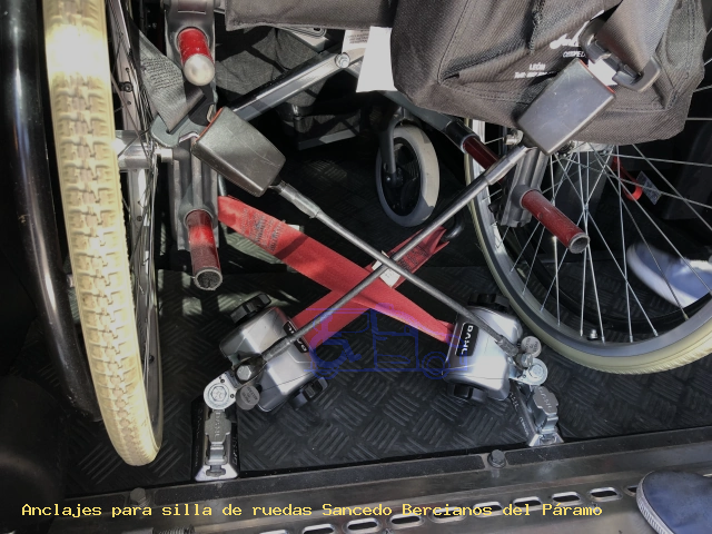 Fijaciones de silla de ruedas Sancedo Bercianos del Páramo